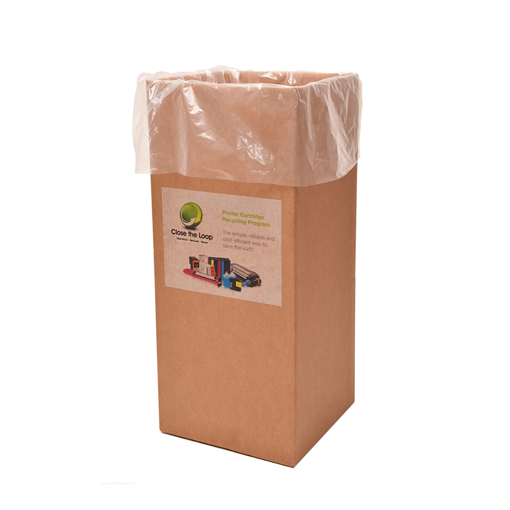Ink and Toner Recycling Box Close the Loop